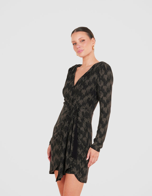Maya Long Sleeve Mini Dress