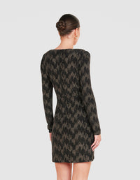Maya Long Sleeve Mini Dress