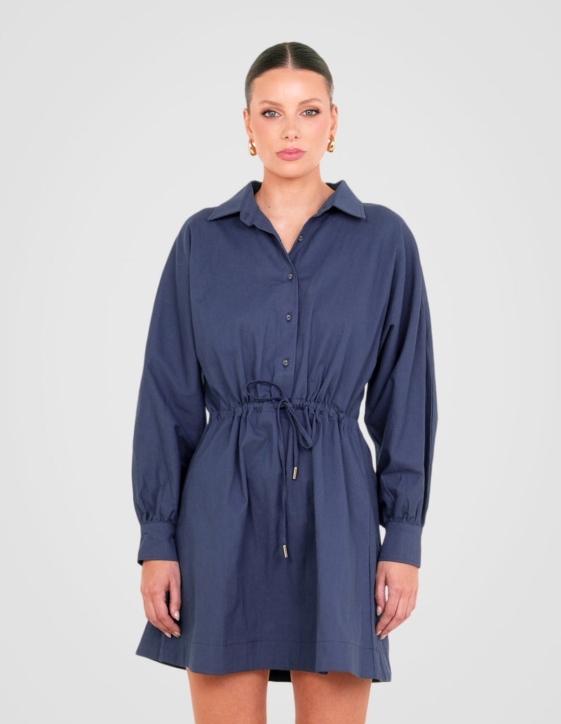 Kristy Mini Shirt Dress