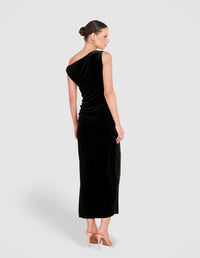 Nova Asymmetric Maxi Dress