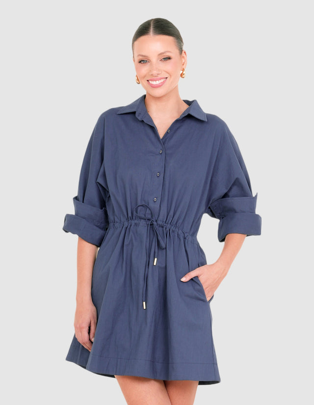 Kristy Mini Shirt Dress
