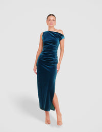 Nova Asymmetric Maxi Dress