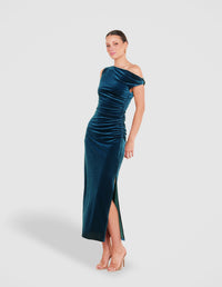 Nova Asymmetric Maxi Dress