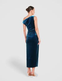 Nova Asymmetric Maxi Dress