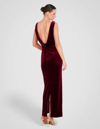 Elyse Boat Neck Maxi Dress