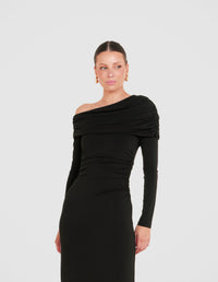 Palmer Off Shoulder Maxi Dress