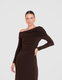 Palmer Off Shoulder Maxi Dress