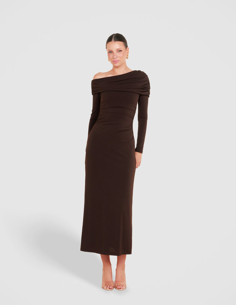 Palmer Off Shoulder Maxi Dress