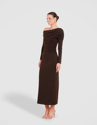 Palmer Off Shoulder Maxi Dress