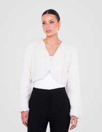 Ira Faux Fur Bolero