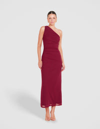 Olga Mesh Maxi Dress