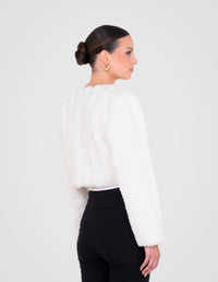 Ira Faux Fur Bolero