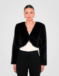 Ira Faux Fur Bolero