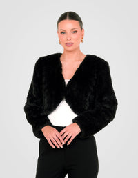 Ira Faux Fur Bolero
