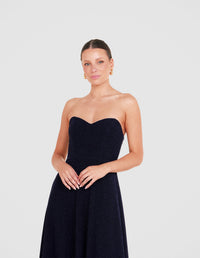 Qelly Strapless Maxi Dress