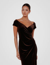 Scotia Off Shoulder Gown