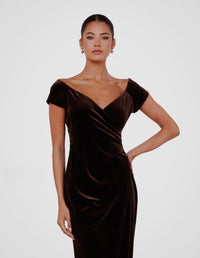 Scotia Off Shoulder Gown