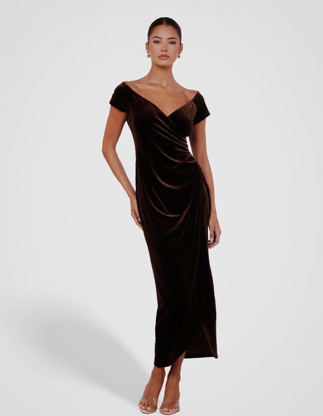 Scotia Off Shoulder Gown