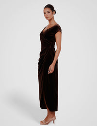 Scotia Off Shoulder Gown