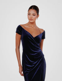 Scotia Off Shoulder Gown
