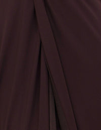 Jolie V-neck Knot Gown