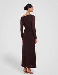 Azlynn Asymmetric Maxi Dress