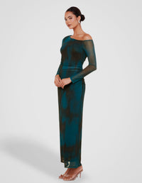 Nara Asymmetric Neck Maxi