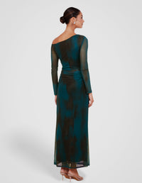 Nara Asymmetric Neck Maxi