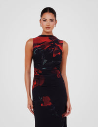 Reign Gathered Maxi Dress