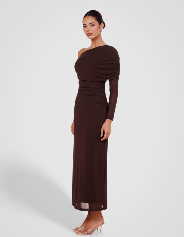 Stella Off Shoulder Maxi Dress