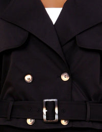 Calabro Cropped Trench