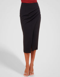 Ellery Cross Over Midi Skirt