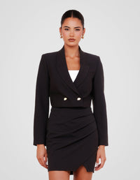 Qamar Cropped Blazer