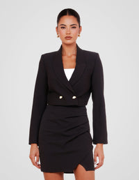 Qamar Cropped Blazer