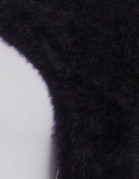 Minxy Fluffy Knit Bolero