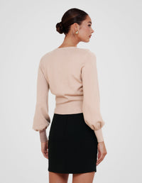 Aurelia Bishop Sleeve Cardigan