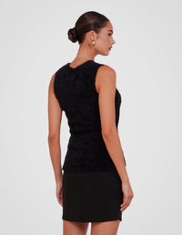 Fifi Fuzzy Vest Top