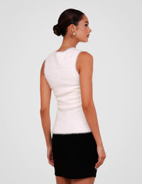 Fifi Fuzzy Vest Top