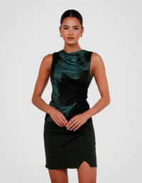 Maisey  Cowl Neck Top