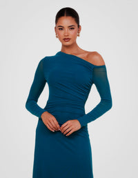 Heidi Asymmetric Maxi Dress