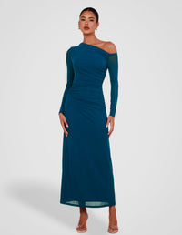Heidi Asymmetric Maxi Dress