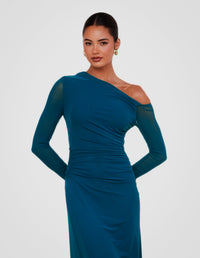 Heidi Asymmetric Maxi Dress