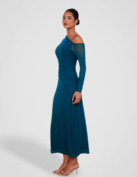 Heidi Asymmetric Maxi Dress