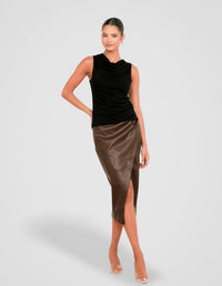 Xylee Mock Neck Top