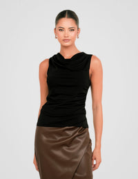 Xylee Mock Neck Top