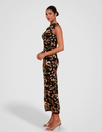 Hayman Gathered Maxi Dress