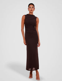 Inara Gathered Maxi Dress