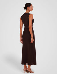 Inara Gathered Maxi Dress