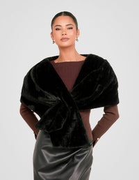 Blakely Faux Fur Stole