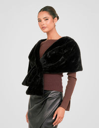 Blakely Faux Fur Stole